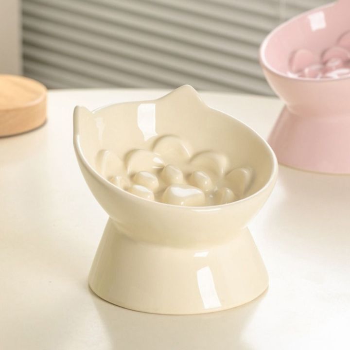 Food%20Dispenser%20Ceramic%20Cat%20Slow%20Food%20Bowl%20Cute%20Slanted%20Mouth%20Dog%20Feeding%20Basin%20Anti%20Tipping%20Creative%20Pet%20Drinking%20Feeder%20Kitten%20Puppy%20-%20Image%204
