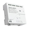 Tuya Smart Wifi Motor Switch Module RF 433 Radio Remote Control 4CH Inching Relay for Alexa Home, 4CH AC/DC 7-32V. 