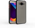 Samsung Galaxy J5 Bumper Mobile Case Cover  (Black, Matte Finish, Silicon). 