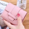 Female Wallet 2022 Women Wallet Short Change Purse Handbag For Coins Cards Cash Leather Coin Pocket Cartera Mujer. 