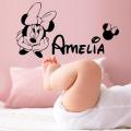 Discounts Funny Mickey Minnie Lover Wall Sticker Self Adhesive Lil Peep Wallpaper Stickers Vinyls Decals on Walls Children's Decoration 3D. 