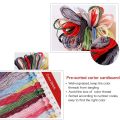 Kits Stamped Embroidery Kits for Beginners DIY 11CT 3 Strands- Gardening 20.9 X10.6(Inch). 
