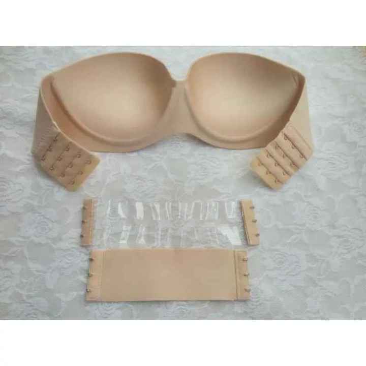 Spandex%20Strapless%20Bra%20For%20Women%20With%20Extra%20Clear%20Back%20Strap%20-%20Image%206