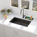 2 Pack Black Sink Organizer Tray Sponge Holder for Kitchen Sink Bathroom Tray Sponge Silicone Soap Holder. 