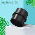 OYPFXMI 2X 75mm Car Heater Duct Joiner Pipe Air Parking Heater Hose Line Connector for (Long 79mm). 