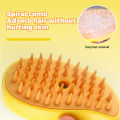 New 3 In1 Cat Steam Brush Anti Flying Hair Dog Comb Durable Pet Electric Spray Massage Comb for Removing Tangled and Loose Hair. 