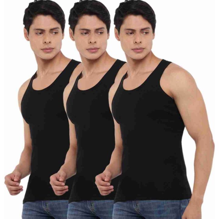 Dollar%20Bigboss%20Sleeveless%20Antibacterial%20Men'S%20Black%20Cotton%20Vest%20Pack%20Of%203%20-%20Fashion%20%7C%20Innerwear%20%7C%20Vest%20For%20Men%20-%20Image%203