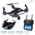 Lf609 2.4Ghz 4Ch Fold Drone Rc Drone Altitude Hold Headless Mode One Key Return Rc Rtf. 