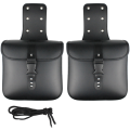 ARELENE Motorcycle Modified Side Bag Hanging Bag Saddle Bag Tool Bag Motorcycle Rear Seat Storage Bag for Off-Road Vehicles. 