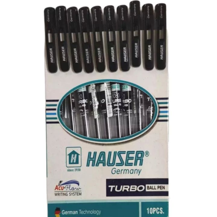 Hauser Turbo Ball Pen (Pack of 10)