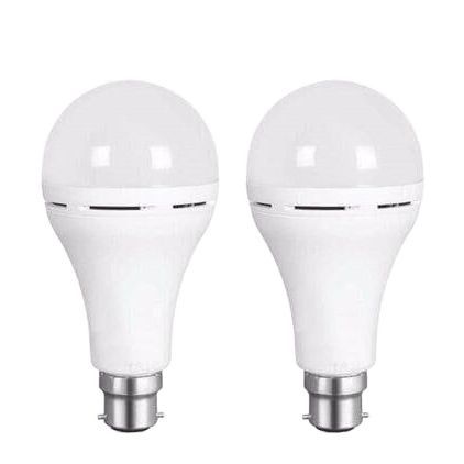 Rechargeable Led Bulb 9 Watt-Pack Of 2