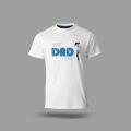 Best Dad Ever Printed White Cotton T-Shirt – Father’s Day Gift. 