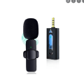 3.5mm Supported Devices K35 Wireless single Microphone. 