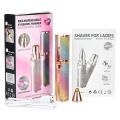 Rechargeable 2 In 1 Flawless Facial And Eyebrow Razor For Women Portable And Easy To Use. 