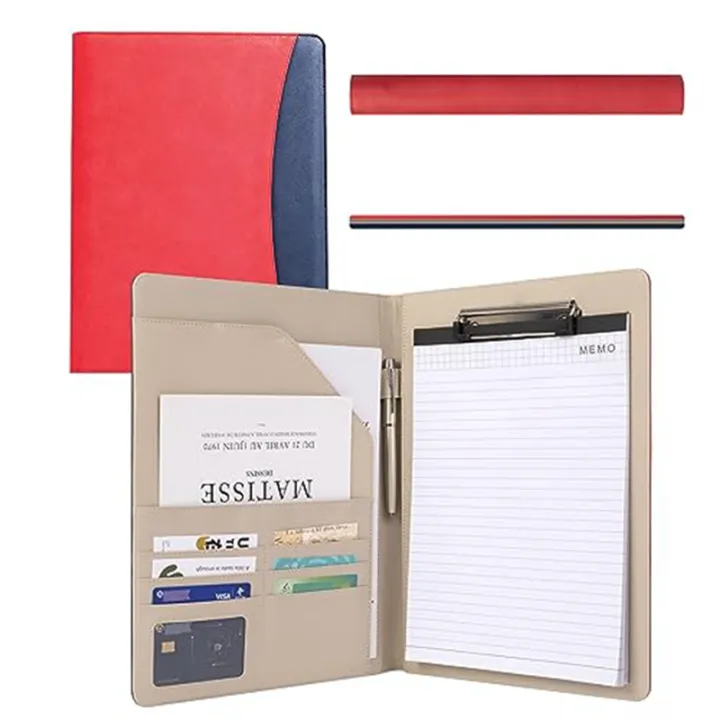 Sojhoop%20Clipboard%20Folder%20Combination,%20Storage%20Clipboard%20with%20Cover%20Suitable%20for%20Business%20School%20Office%20Meeting%20Notepad%20Plywood%20E%20-%20Image%202