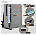 Slim Laptop Backpack With USB Charging Port Bag for Men and Women - Bag for Men & Women | Fashion Unisex Laptop Backpack. 