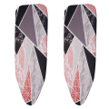 JAERBEE 2pcs 140x49CM Fabric Marbling Ironing Board Cover Protective Press Iron Folding 1. 