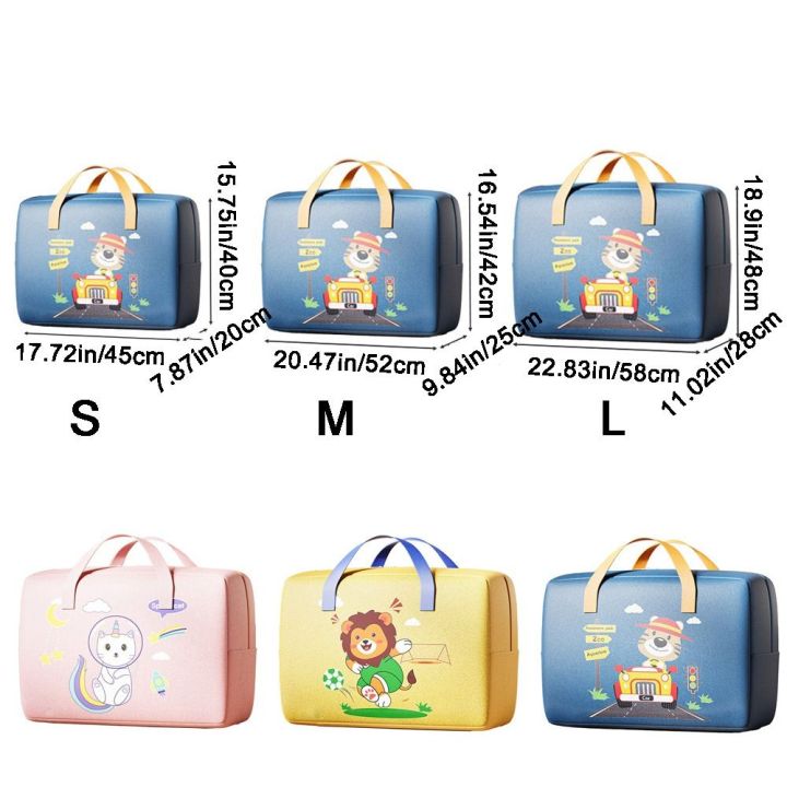 Cute%20Cartoon%20Kindergarten%20Quilt%20Storage%20Bag%20Waterproof%20Dustproof%20Cartoon%20Pattern%20Luggage%20Bag%20Large%20Capacity%20Moisture-proof%20Clothing%20Finishing%20Bag%20Student%20-%20Image%202