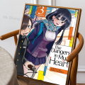 1PC The Dangers In My Heart Poster Self-adhesive Art Waterproof Paper Sticker Coffee House Bar Room Wall Decor. 