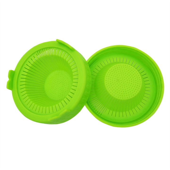 ARELENE 6PCS Sprouting Kit Sprout Jars Lids Mesh Lids for Wide Mouth Jars Indoor Microgreens Plants Growing Screen,A