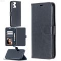 MRK3C For iPhone 12 Pro Max Crazy Horse Texture Horizontal Flip Leather Case with Holder y Card Slots y Wallet y Photo Frame. 