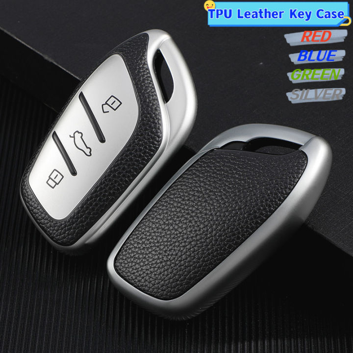 2025 TPU Shell Fob Holder for Roewe RX5 I6 I5 RX3 RX8 ERX5 MG ZS EV MG6 EZS HS EHS 2019 2020 Car Remote Key Case Cover Accessories