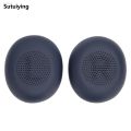 Sutuiying Fashion Anrushide Earphone Ear Cushion Headphone Earpads Professional Protein Leather Portable Replacement Ear Pad Cushions for Jabra ELITE 45h Headphones. 