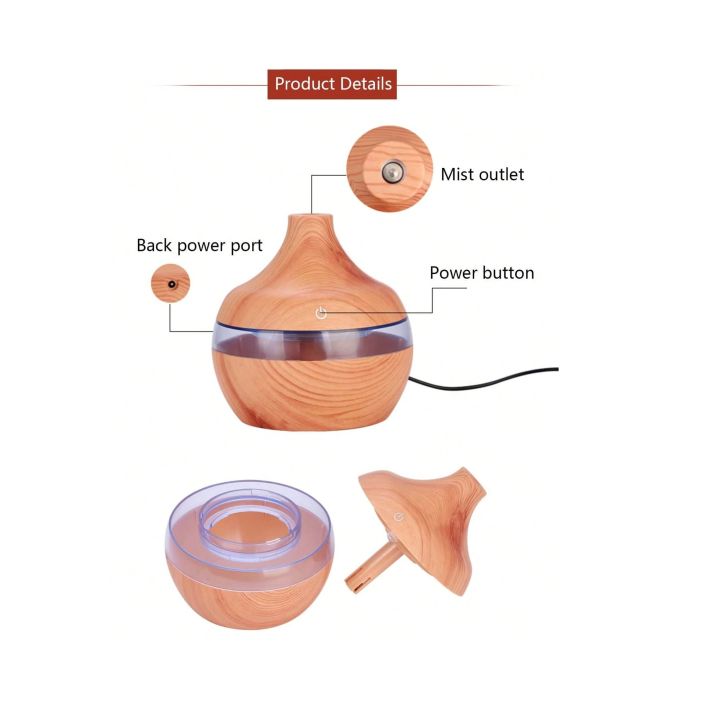Wood%20Grain%20Household%20Humidifier%20Aroma%20Diffuser%20Atomizer%20USB%20-%20Image%204