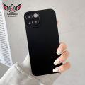 Phone Back Shell Anti-fall Shock-proof Ultra-thin TPU Solid Color Phone Case for iPhone 13 Mini/13/13 Pro/13 Pro Max. 