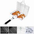 New Barbecue BBQ Grill Plate Mesh Net Mesh Wire Handle. 