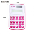 DISICHEN Bargain price Mini Calculator Sensitive Button Accounting Tool Portable Students 8 Digits Pocket Calculator For Teacher Student School. 