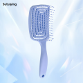 Sutuiying 1PC Breathable Hair Brush - Wide Tooth Detangling Design Luxury with Air Cushion for Women/Men Daily Use Travel. 