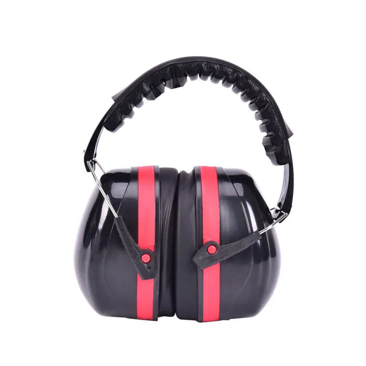 Folding Ear Defender SNR 30dB Protectors Hearing Safe Ear Muffs Head ...