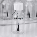 Difutagui Withoutyou Crafts jar fillable bottle nail polish 30ml/20ml/15ml/5ml10ml/plastic touch-up New style Profesional paint re-leak proof storage liquid jar DIY container with brush lid. 