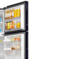Haier 240 Liter 2 Star Double Door Refrigerator with 200% Faster Ice Making in 49 Minutes and Cool Pad, Marine Rose, HRF-2902EMR. 
