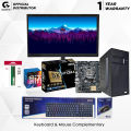 Office Editing and Gaming Desktop With Intel Core i7 6th Gen Processor, 19” PS Tech HD Monitor, 8GB DDR4 RAM , 256GB Sata SSD. 