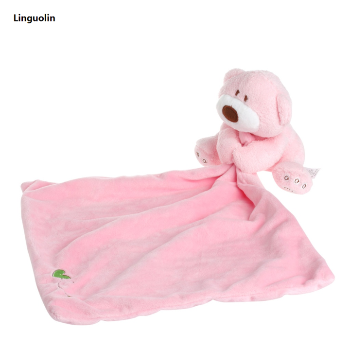 Linguolin%20Baby%20Kids%20Comforter%20Washable%20Blanket%20Teddy%20Bear%20Soft%20Smooth%20Toy%20Plush%20Stuffed%20-%20Image%208