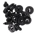 ZOROOM 10 x Plastic Fastener Clip 8mm For. 