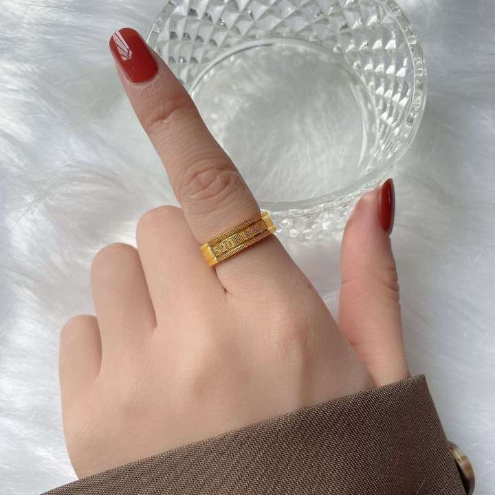 Moufu%20Same%20Style%20I%20Love%20You%20Forever%20Titanium%20Steel%20Gold%205201314%20Engraved%20Romantic%20Numbers%20Couple%20Ring%20-%20Image%204