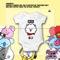 BT KPOP CUSTOM BABY ONESIE 7UMX. 