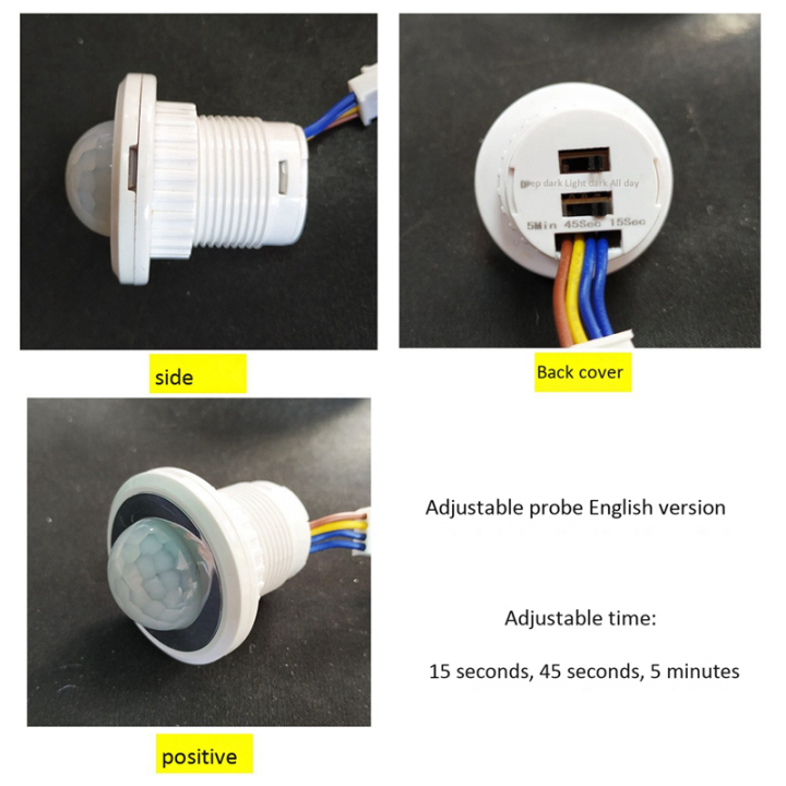 ARELENE%203X%20Mini%20PIR%20Infrared%20Motion%20Sensor%20Detection%20220V%20Adjustable%20Time%20Infrared%20Automatic%20LED%20Light%20Witch%20-%20Image%207