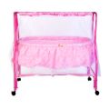 Baby Cradle With Swing and Mosquito Net ( Pink and Blue ). 