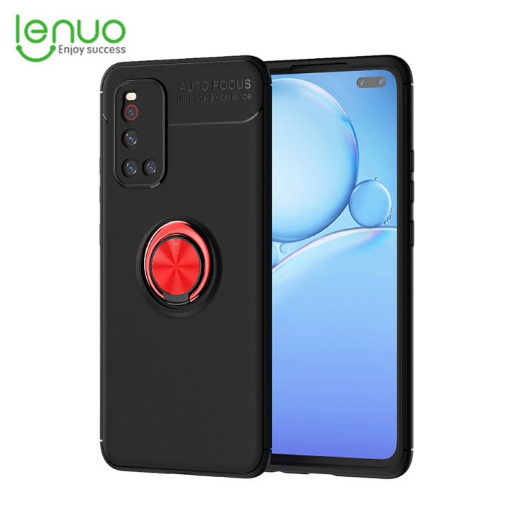 Lenuo for vivo V19 Ring Stand TPU Soft Case