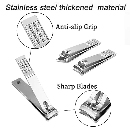 12%20in%201%20One%20Nail%20Clipper%20Set%20Nails%20Manicure%20Tools%20Pedicure%20Knife%20Scissors%20Nail%20Care%20Nipper%20Cutter%20Cuticle%20Grooming%20Kit%20With%20Case%20-%20Image%203