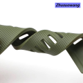 Zhusuowang 23mm Rubber Strap for Casio Pro Trek PRW-6900 PRW-6800 PRW-3400 Quick Release Men Sport Waterproof TPU Replace Watch Band Belt. 