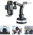Fancial Car Phone Holder Mount, Suction Cup Cell Phone Holder Stand, Universal Dashboard/Windshield/Window Phone Holder One-Button Pop-up Strong Suction Cell Phone Car Mount. 