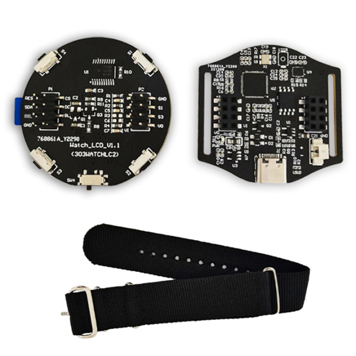 Round Watch Development Board PCB Watch Development Board for RP2040 ...