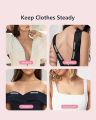 Double Sided Tape For Fashion&Body Tape For Clothes Fashion Dressing Tape Clothing Bra Strip,Bikini Tape For Women,Body Clothing Stickers(One pack-10 Piece). 