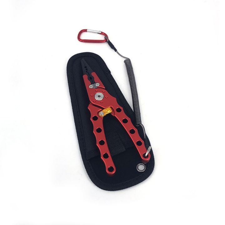 New%207.3%20Inch%20Lure%20Pliers%20Aluminum%20Alloy%20Side%20Cutters%20Fish%20Controller%20with%20Lock%20Sea%20Fishing%20Top%20Ring%20Control%20Pliers%20-%20Image%209