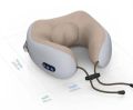 U-Shaped Massage Pillow,Portable Neck Massager U-Shaped Memory Foam Electric Neck Massage to Relieve Muscle Pain. 